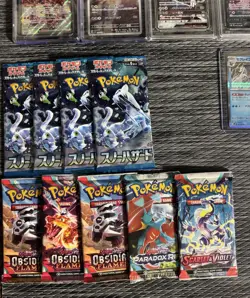 Pokemon Card lot (Packs And Graded) - Image 4