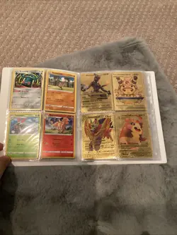Pokemon Cards, Binder For Cards , All Rare , Good condition , Pre Owned, - Image 5