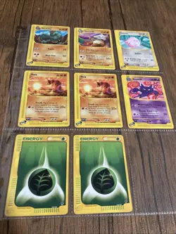 Pokemon Card Lot - 8 Cards From Expedition/Aquapolis Sets - Image 1