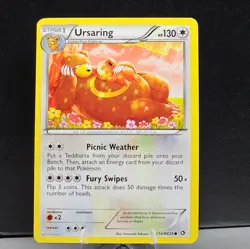 Pokemon TCG Ursaring Legendary Treasures RC16/RC25 radiant collection Holo Card - Image 1