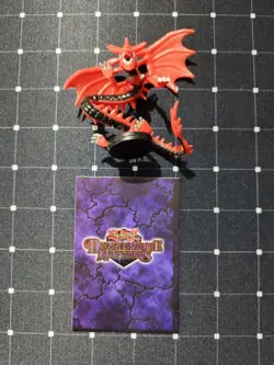 Yugioh Dungeon Dice Monsters Slifer The Sky Dragon Custom DDM figure card - Image 3