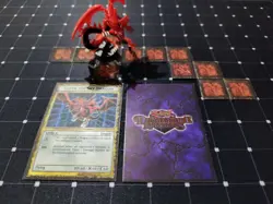 Yugioh Dungeon Dice Monsters Slifer The Sky Dragon Custom DDM figure card - Image 4