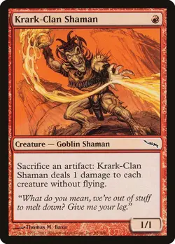 Krark-Clan Shaman 1x MtG Mirrodin MRD SP/NM - Image 1