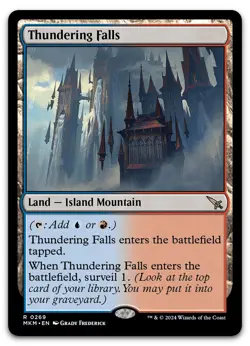 Thundering Falls #269 (NM) Murders Karlov Manor MKM Magic MTG - Image 1