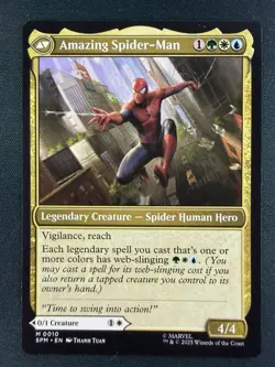 MTG Peter Parker Amazing Spider-Man Mythic M 0010 SPM Marvel's Spider-Man NM - Image 2
