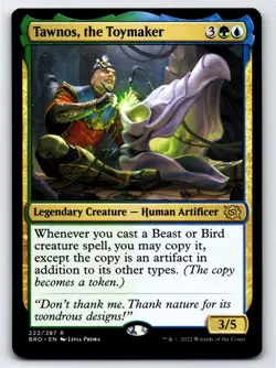 Tawnos, the Toymaker R The Brothers' War # 222 NM Normal - Image 1