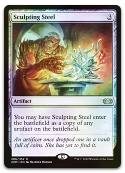 Sculpting Steel #286 (Foil) (NM) Double Masters 2XM Magic MTG - Image 1