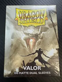 Dragon Shield Matte Dual Sleeves - Valor (100ct) - Image 1