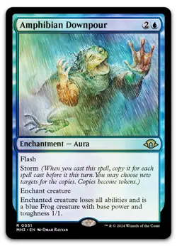 Amphibian Downpour #51 (Foil) (NM) Modern Horizons 3 MH3 Magic MTG - Image 1
