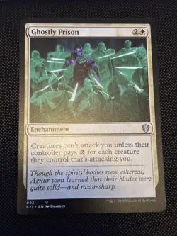 MTG | Ghostly Prison | 092 | (NM) | Commander 2021- C21 - Image 1