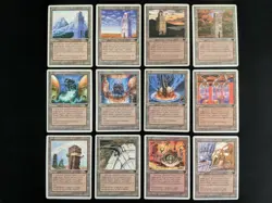 Urza's Land Set MTG Urza Tron, Power Plant, Mine, Tower ALL ARTS - Image 1