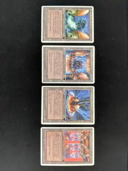 Urza's Land Set MTG Urza Tron, Power Plant, Mine, Tower ALL ARTS - Image 3