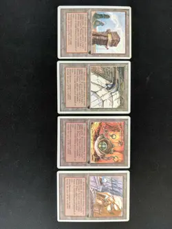 Urza's Land Set MTG Urza Tron, Power Plant, Mine, Tower ALL ARTS - Image 4