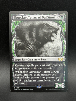MTG Goreclaw, Terror of Qal Sisma R Multiverse Legends #0027 - Image 1
