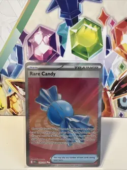 Rare Candy 175/132 Ultra Rare Trainer Item Full Art - Pokemon Mega Evolution NM - Image 1