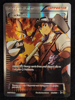 2017 Pokemon XY Premium Trainer Collection Blacksmith #88a/106 Alt Art EX-NM - Image 1