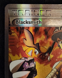 2017 Pokemon XY Premium Trainer Collection Blacksmith #88a/106 Alt Art EX-NM - Image 2