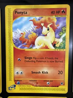 Pokemon 2002 EXPEDITION Card Lot of 9 Non-Holos - Image 3