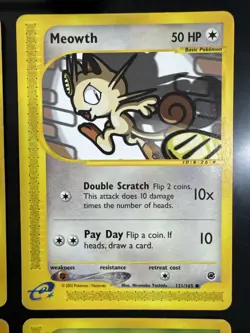 Pokemon 2002 EXPEDITION Card Lot of 9 Non-Holos - Image 5