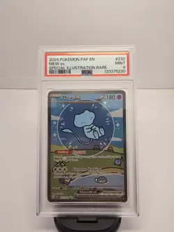 Pokemon Bubble Mew ex 232/091 Sv: Paldean Fates Holo PSA 9 - Image 1