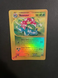Pokemon TCG Expedition Venusaur 2002 Reverse Holo 67/165 - LP - Image 1
