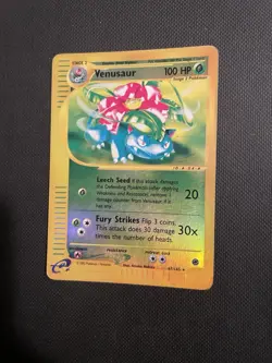 Pokemon TCG Expedition Venusaur 2002 Reverse Holo 67/165 - LP - Image 2