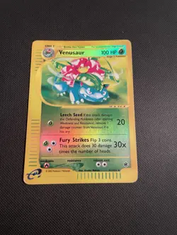 Pokemon TCG Expedition Venusaur 2002 Reverse Holo 67/165 - LP - Image 4