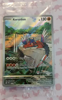 Koraidon - 014 (Pokemon Center Exclusive) STAMPED/SEALED - Image 1