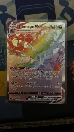 Eternatus VMAX 192/189 Rainbow Rare Darkness Ablaze Pokemon TCG 2020 - Image 1