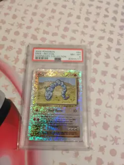 PSA 8 NM/MT Onix Reverse Holo 84/110 Pokemon 2002 Legendary Collection - Image 1