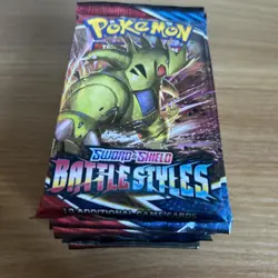 Pokemon Battle Styles Booster Packs Lot Of 16 - Image 1