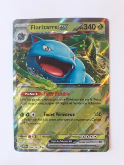 Carte Pokemon Florizarre EX 003/165 MEW Ecarlate & Violet Pokemon 151 FR NEUF - Image 1