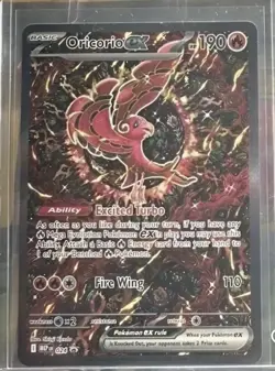 Pokemon EN Oricorio EX Black Star Promo 024 PHANTASMAL FLAMES UPC (PREORDER) - Image 1