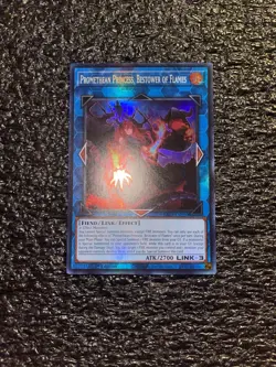 Yugioh! Promethean Princess, Bestower of Flames RA03-EN050 Super Rare 1st NM - Image 1