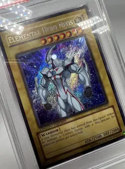 Yu-Gi-Oh! 2006 Elemental Hero Neos CT03-EN001 Collectors Tin PSA 10 - Image 2