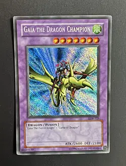 Gaia the Dragon Champion LOB-125 unlimited LP color faded - Image 1