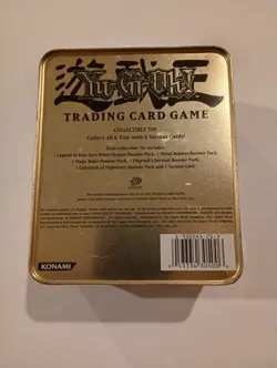 Yu-Gi-Oh TCG Collectible Card Tin Seto Kaiba Blue Eyes White Dragon *EMPTY TIN* - Image 2