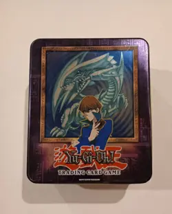 Yu-Gi-Oh TCG Collectible Card Tin Seto Kaiba Blue Eyes White Dragon *EMPTY TIN* - Image 4