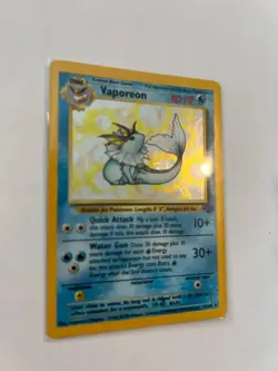 NM Lot of Pokemon TCG Cards, Dark Machamp, Kangaskhan, Vaporeon - Image 1