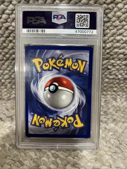 PSA 8 MINT POKEMON 1999 1ST EDITION BASE SET SHADOWLESS BILL TRAINER CARD #91 - Image 5