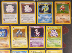 MP/HP (Unlimited) NEAR-COMPLETE Pokemon 13/16 HOLO-RARE Card BASE Set 102 WOTC#8 - Image 3