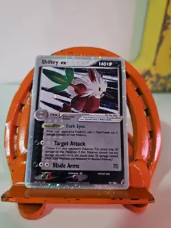 Shiftry 97/100 Stage 2 Holo Used Pokemon Card TCG Collectible Moderate Play - Image 1