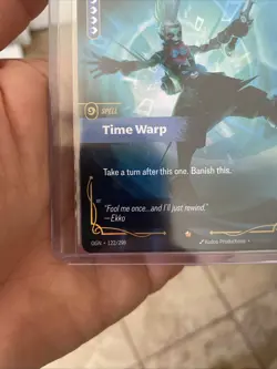 Time Warp 122/298 - Epic Riftbound card - Image 5