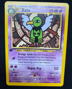 Pokemon Xatu Card 52/75 1st Edition Neo Discovery (LP) - Image 1