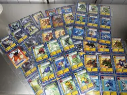 Vintage 1999 & 2001 Digimon Digi-Battle Lot Bandai Large Variety Lot 90+ Cards - Image 1