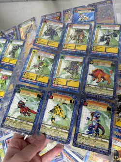 Vintage 1999 & 2001 Digimon Digi-Battle Lot Bandai Large Variety Lot 90+ Cards - Image 3