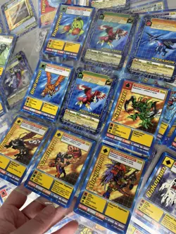 Vintage 1999 & 2001 Digimon Digi-Battle Lot Bandai Large Variety Lot 90+ Cards - Image 5