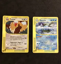 Blastoise Fearow 4-11/165 holo 🔥 🇬🇧Expedition ☘Excellent Pokemon card 📩 - Image 1