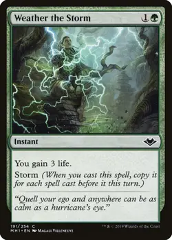 MTG Weather the Storm NM Modern Horizons MH1 English Magic Gathering card - Image 1