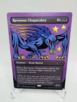 MTG 1x Ravenous Chupacabra # 305 Secret Lair Drop Magic the Gathering Card x1 NM - Image 1